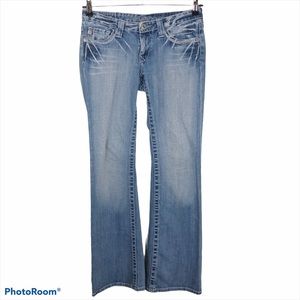 Big Star Sweet 20 Light Wash Boot Cut Jeans 27